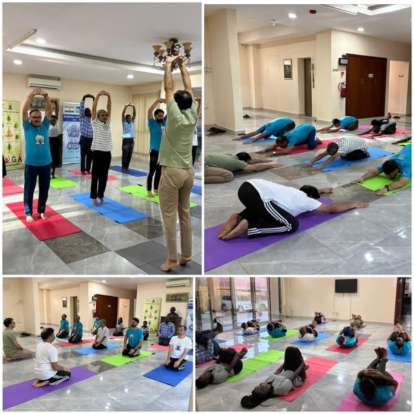 On the occasion of Ayurveda Day, the Embassy of India in Juba organized an awareness meet and an in-house Yoga session for its team