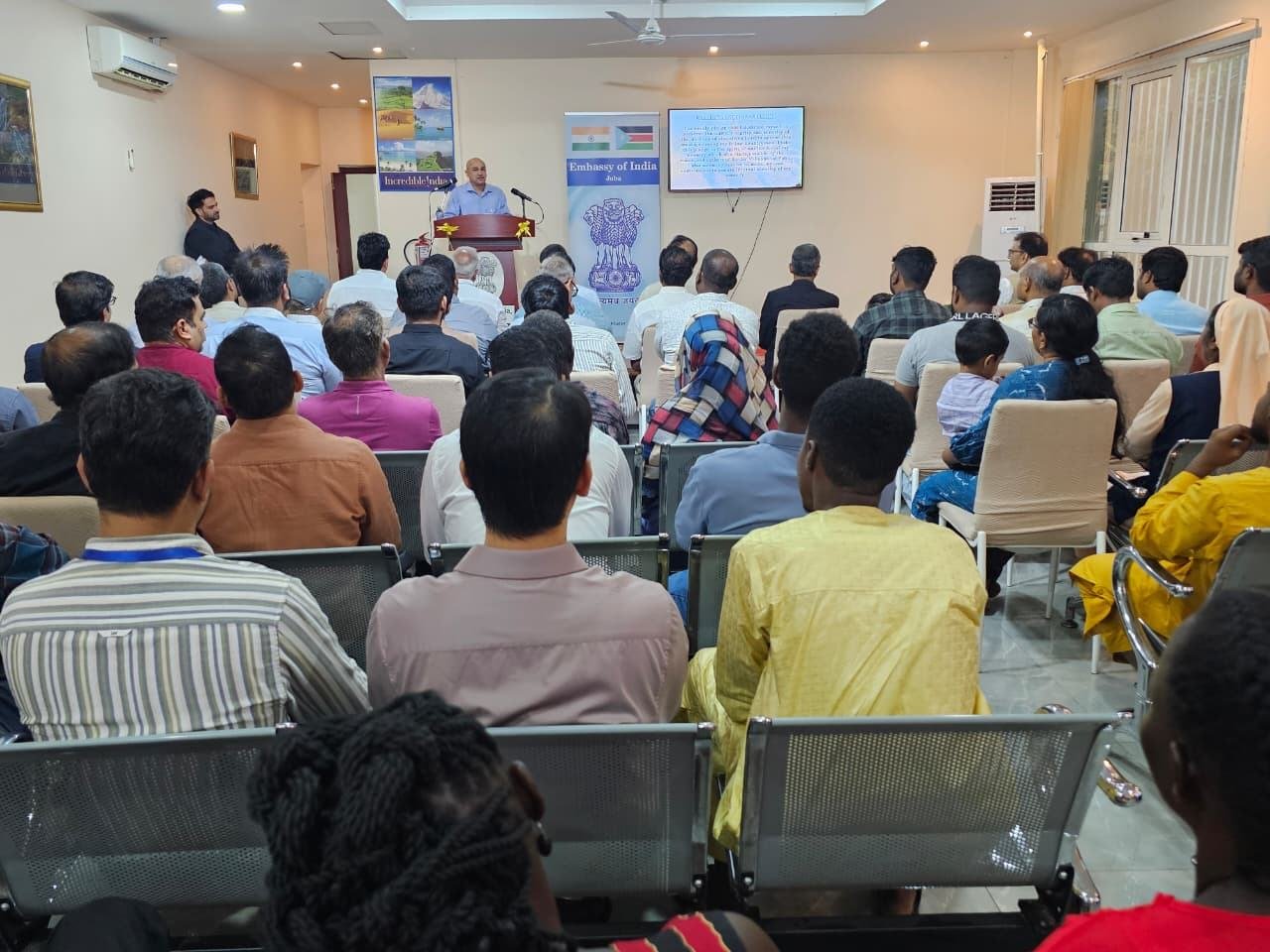 The Embassy of India in Juba was honored to host a wonderful event on October 31st to commemorate Rashtriya Ekta Diwas, marking the 150th birth anniversary of Sardar Vallabhbhai Patel, the Iron Man of India!