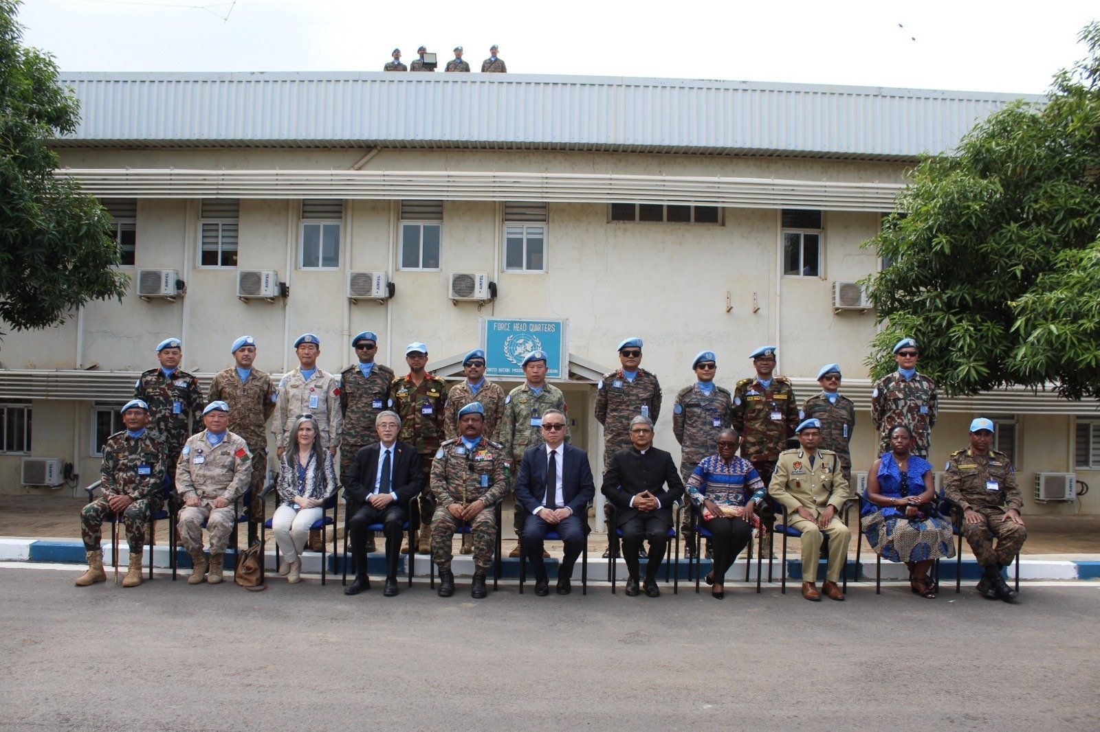 Ambassador attended on 29.5.25 a solemn inauguration of The Fallen Soldiers’ Memorial in the Force Headquarters, United Nations Mission in South Sudan (UNMISS), Juba.