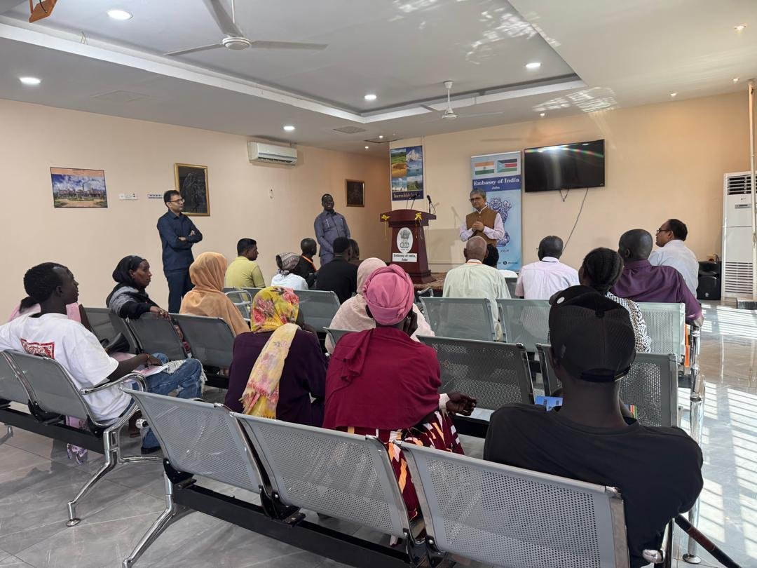 Ambassador met the South Sudanese visa applicants at the Embassy to understand their concerns, listening to their challenges, and finding solutions to any issues regarding the visa application process, on 04.11.2025