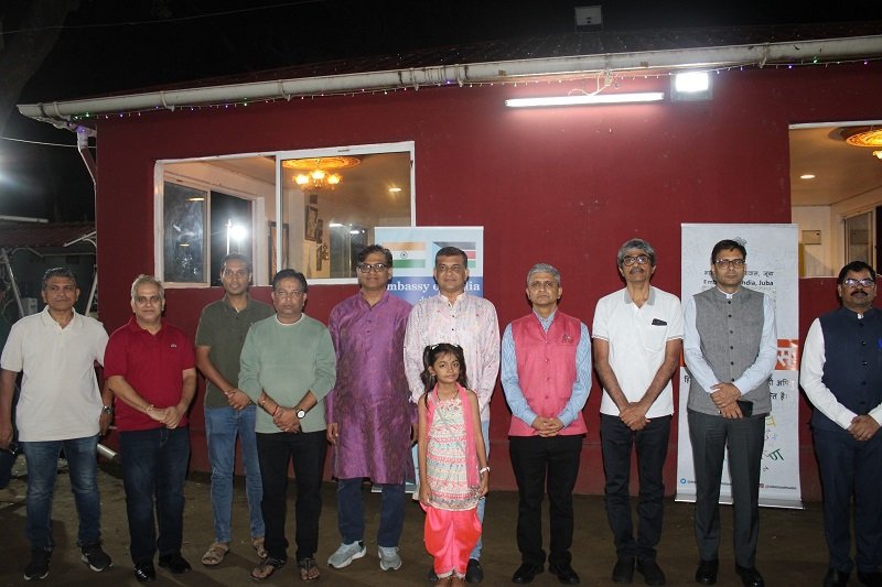 The Embassy of India in Juba celebrated Hindi Diwas, bringing together officials from ONGC Videsh, members of the Indian diaspora, and local friends of India for an evening dedicated to the Hindi language