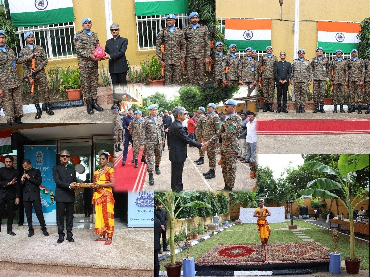 Celebrations of the 79th Independence Day of India by Embassy of India, Juba