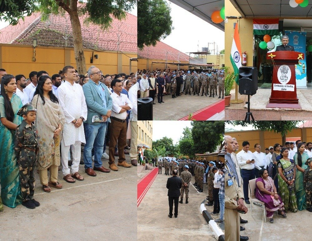 Celebrations of the 79th Independence Day of India by Embassy of India, Juba