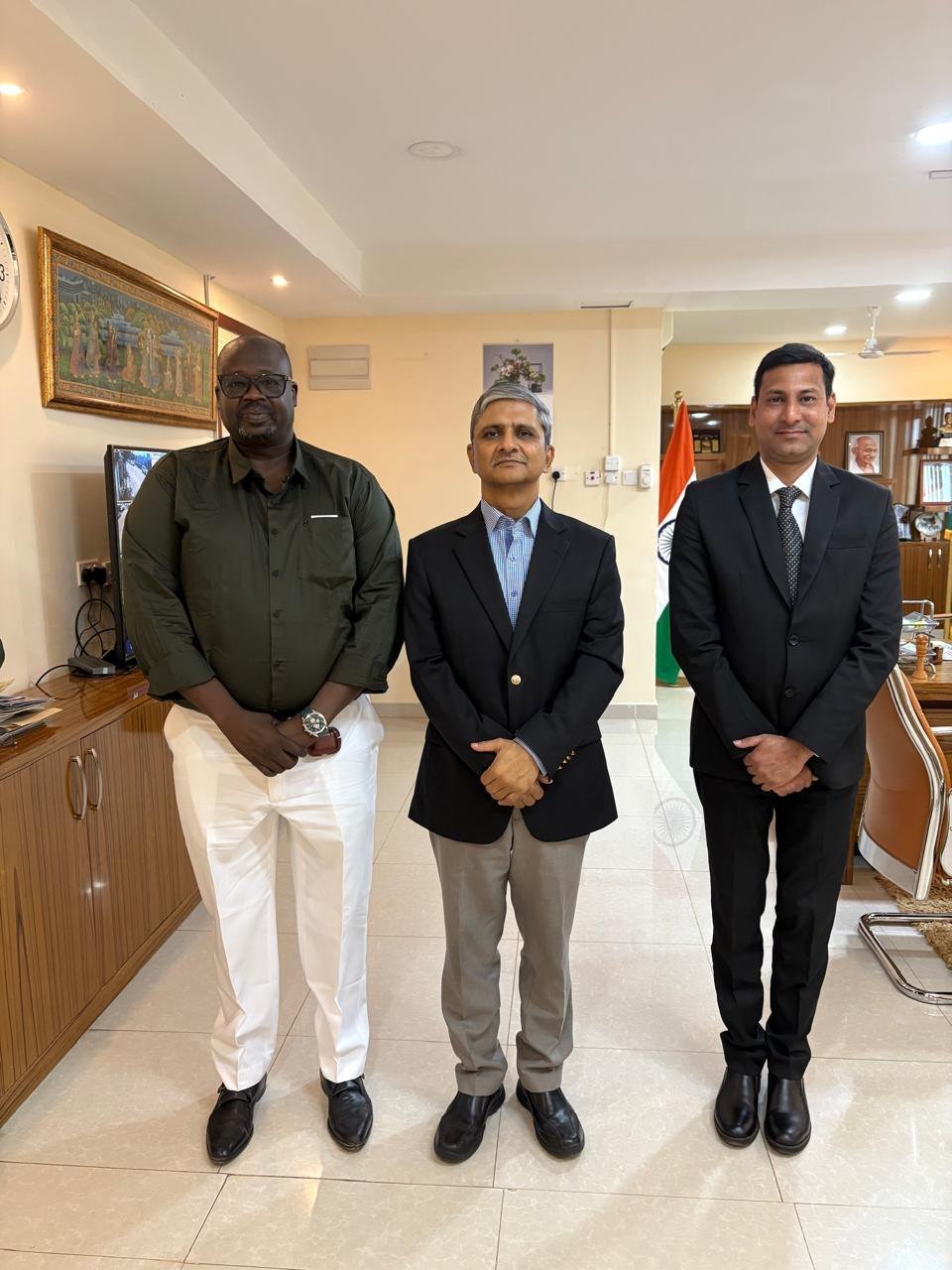 Ambassador received a visiting medical delegation from Medicover Hospitals, Telangana (India) at the Embassy