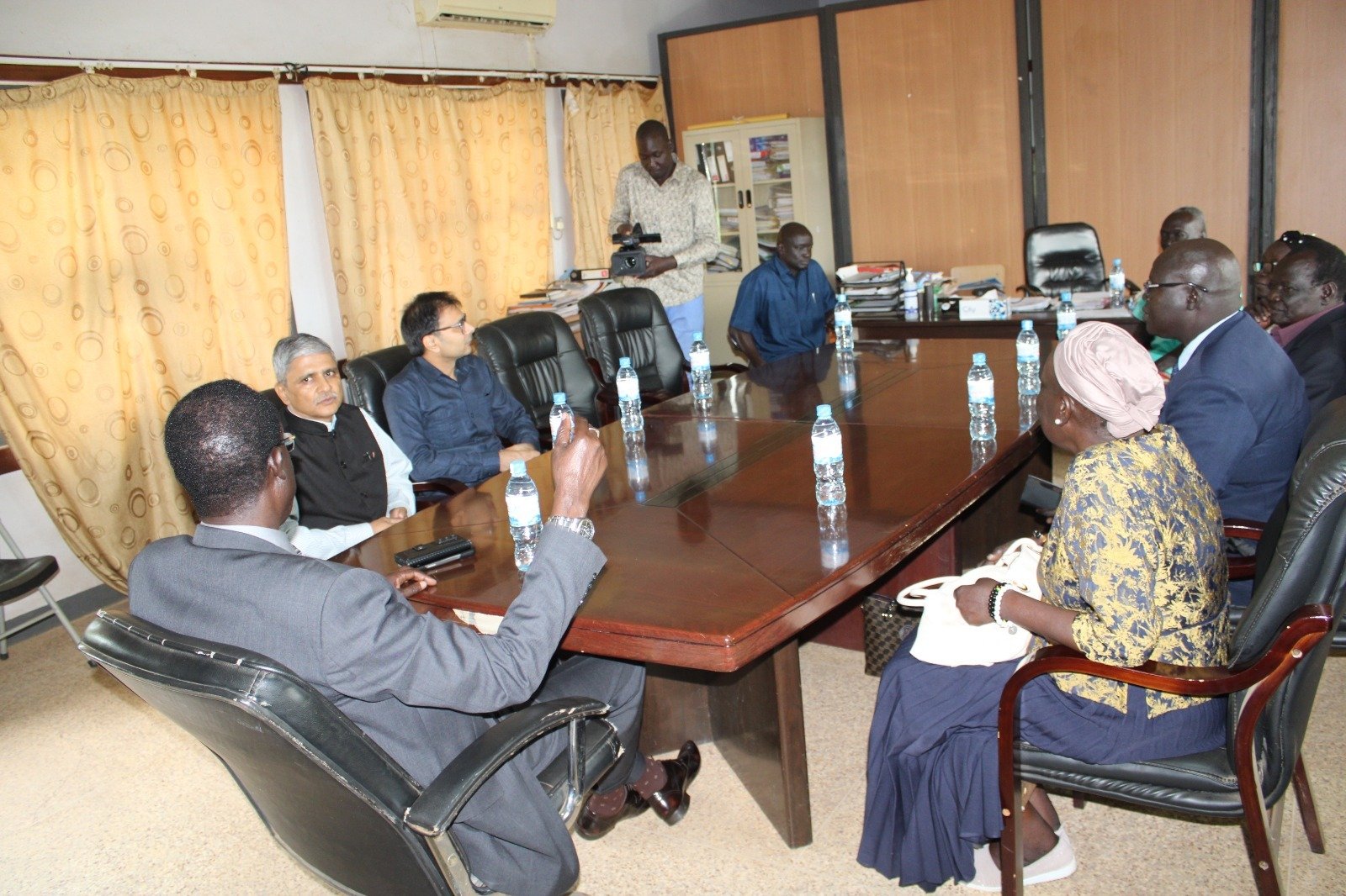 The Ambassador along with the Honourable Minister of Labour of South Sudan, James Hoth Mai, visited the Juba Multi Service Training Centre (MTC) to explore potential collaborations to upgrade and modernize the Centre