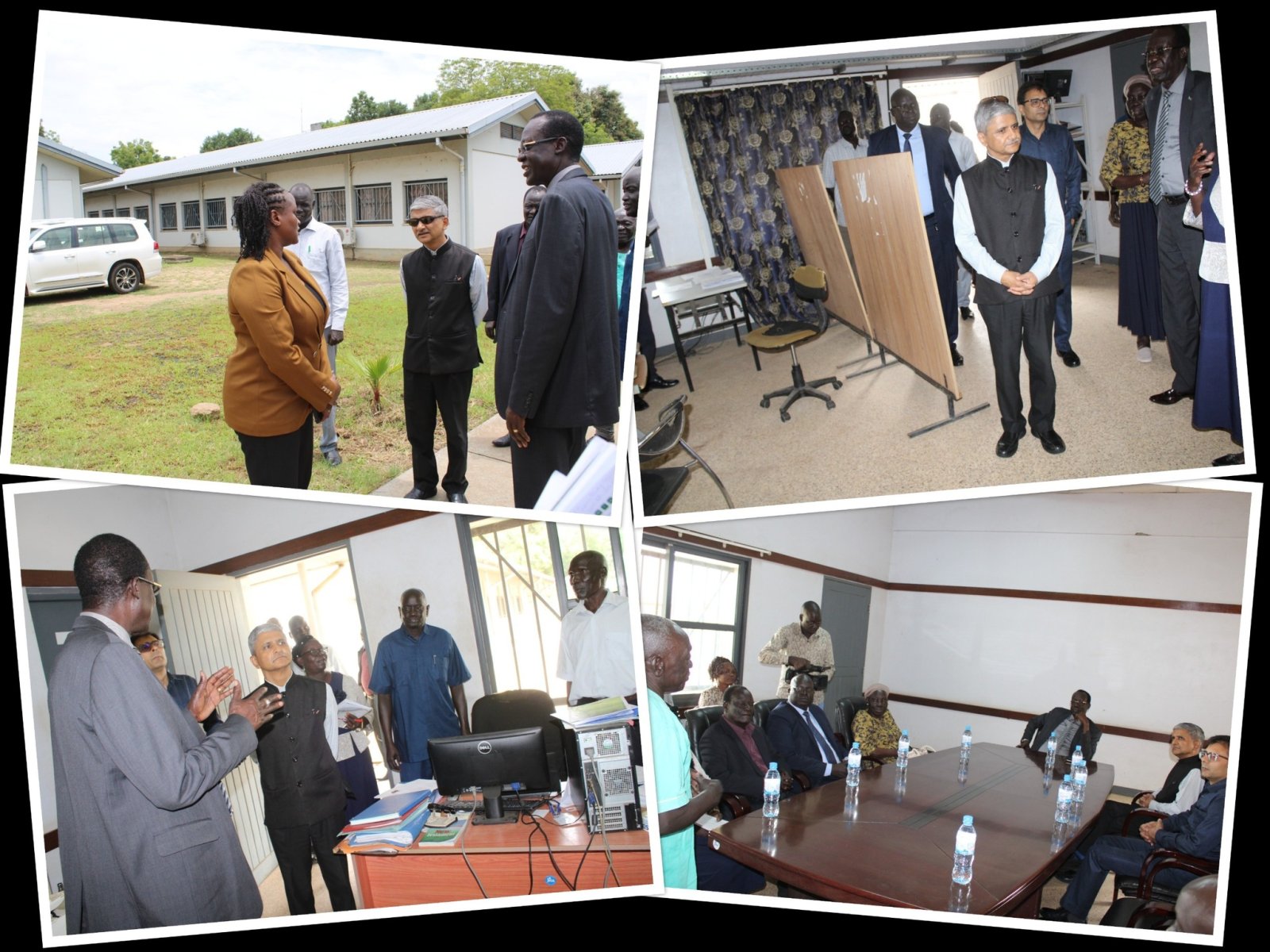 The Ambassador along with the Honourable Minister of Labour of South Sudan, James Hoth Mai, visited the Juba Multi Service Training Centre (MTC) to explore potential collaborations to upgrade and modernize the Centre