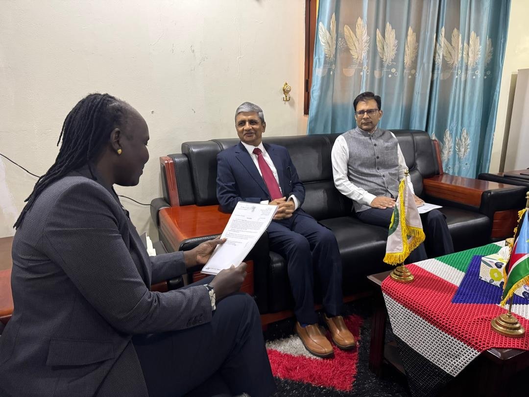 The Ambassador met with Hon. Dhieu Mathok Diing Wol, South Sudan's Minister for Investment, to discuss matters of mutual interest.