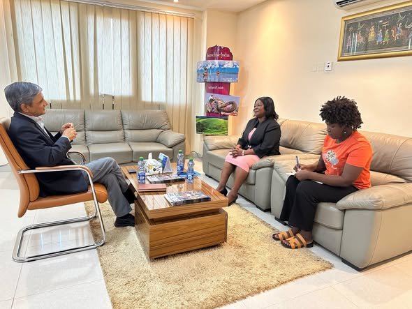 Ambassador hosted Hon. Mary Nawai Martin, Minister of Youth & Sports for a meeting on 13.11.2025