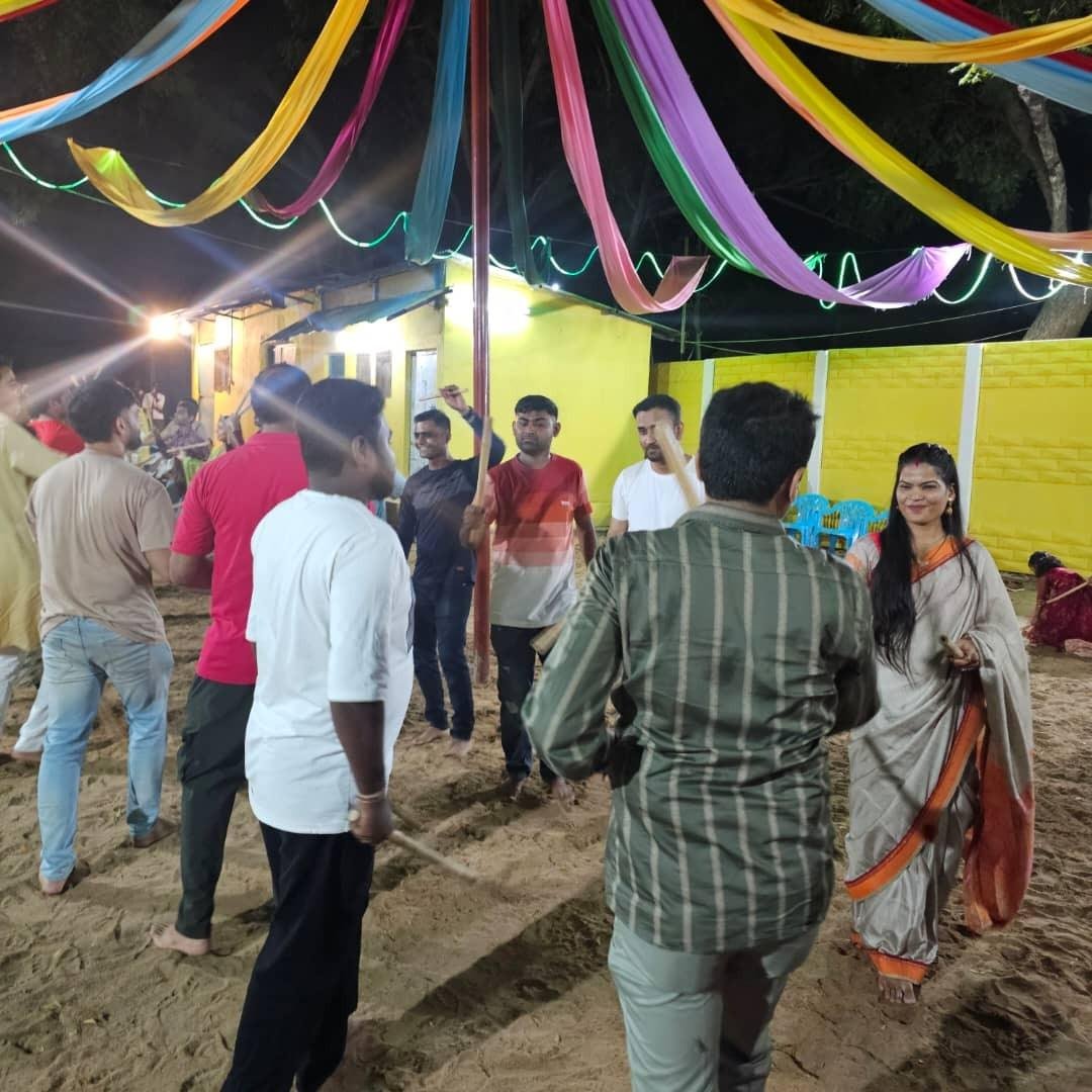 he Embassy of India in Juba joined the Indian diaspora at the JIT temple in South Sudan for the inauguration of the auspicious Navratri festival on 22.09.2025