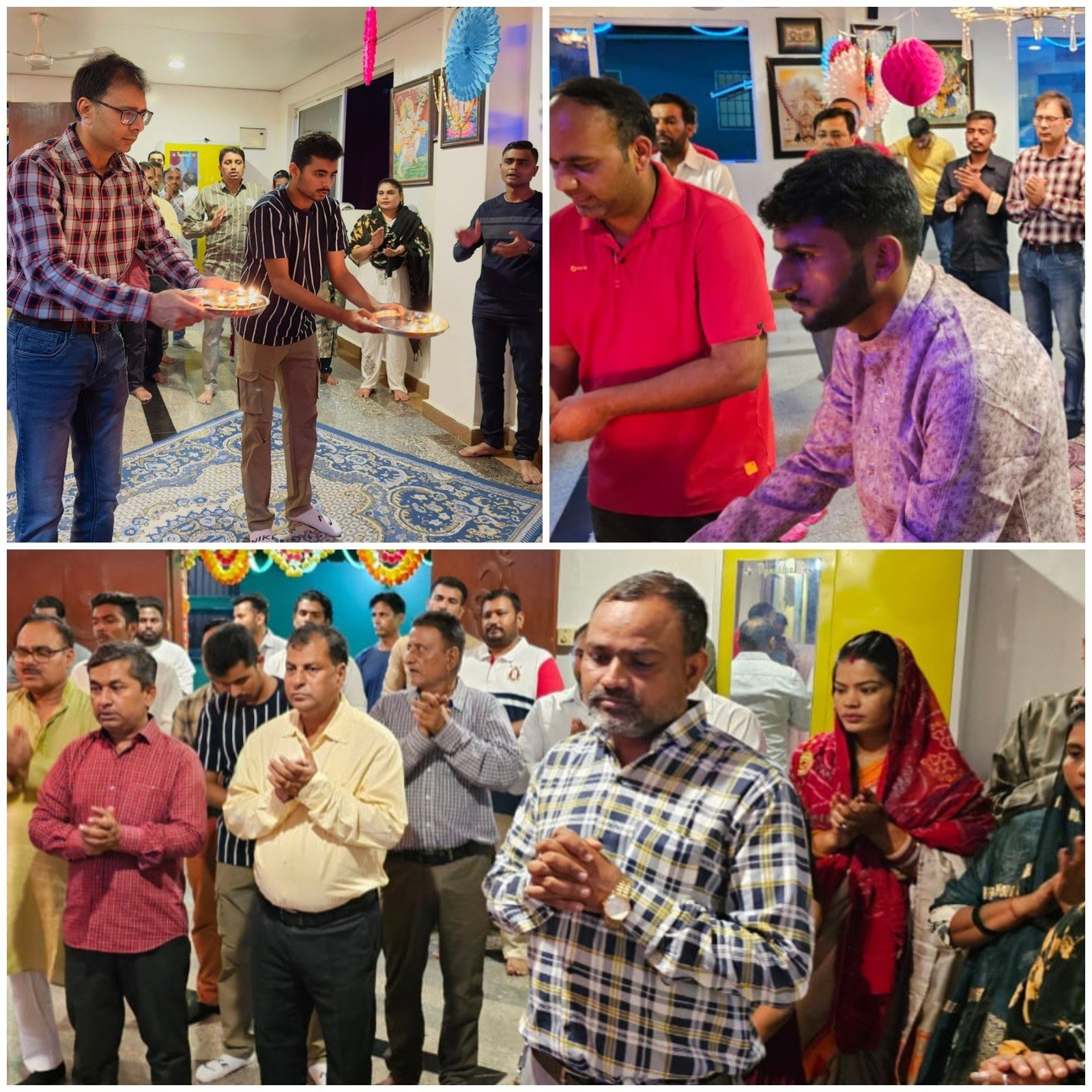 he Embassy of India in Juba joined the Indian diaspora at the JIT temple in South Sudan for the inauguration of the auspicious Navratri festival on 22.09.2025