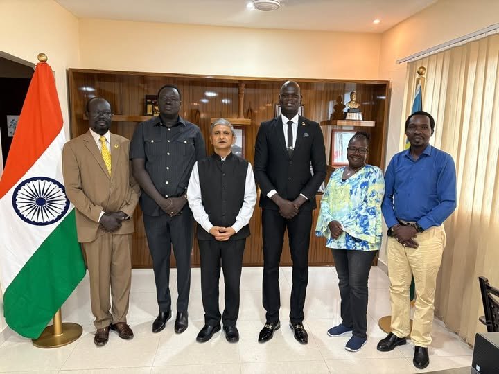 Ambassador was pleased to receive the Executive Board of the South Sudan National Olympic Committee, led by 1st Vice President Mr. Majok Ayii Muorwell, at the Embassy, on 29.10.2025