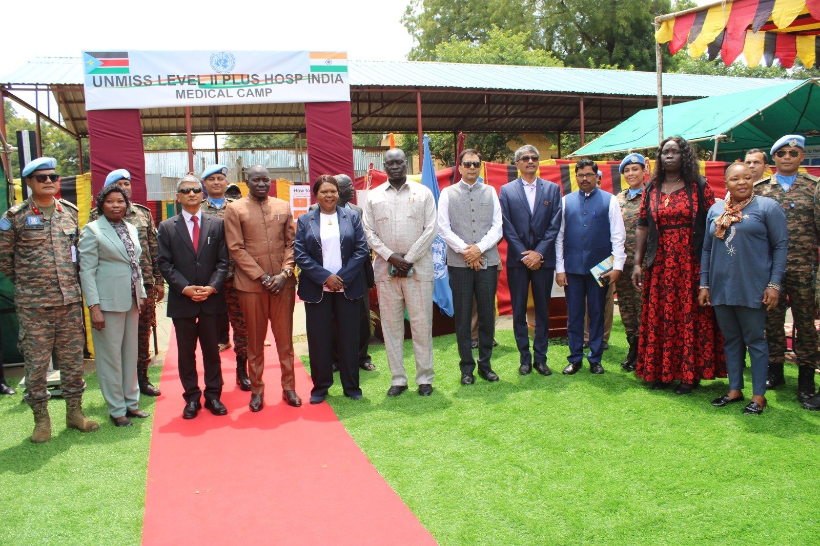 The Indian Embassy, in a heartwarming display of community support, partnered with Indian Peacekeepers from UNMISS and ONGC Videsh Ltd organized a comprehensive medical camp at the Juba Orphanage.