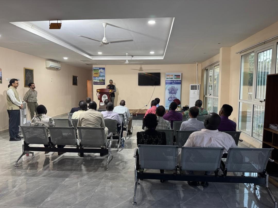 Ambassador held a Pre-Departure Orientation Meeting for 26 member delegation from South Sudan proceeding to India to pursue a Technical and Vocational Education and Training (TVET) programme under India-UN Global Capacity Building Initiative Delegation to India, on 27.11.2025