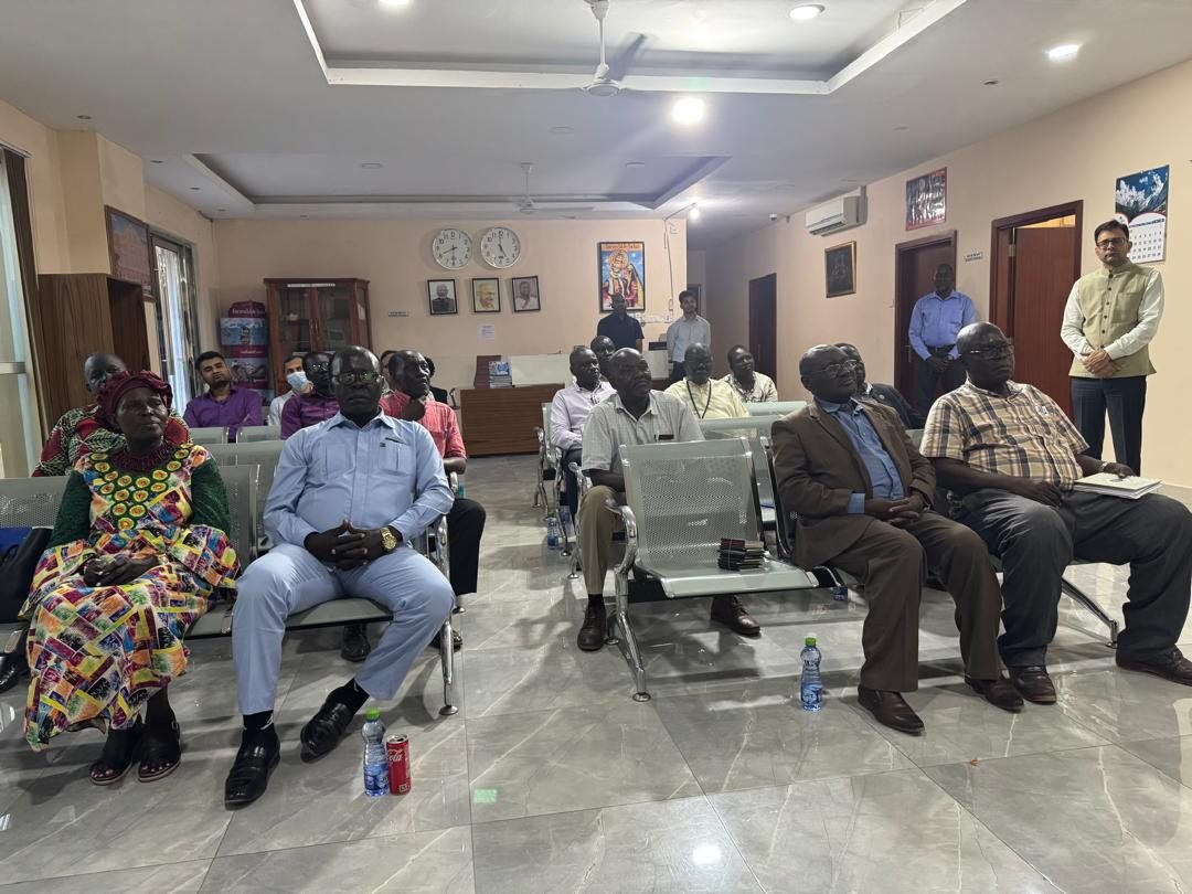 Ambassador held a Pre-Departure Orientation Meeting for 26 member delegation from South Sudan proceeding to India to pursue a Technical and Vocational Education and Training (TVET) programme under India-UN Global Capacity Building Initiative Delegation to India, on 27.11.2025