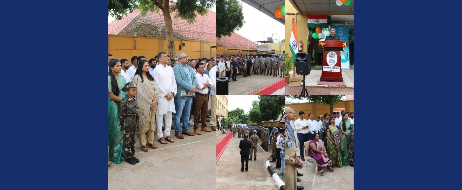 Celebrations of the 79th Independence Day of India by Embassy of India, Juba
