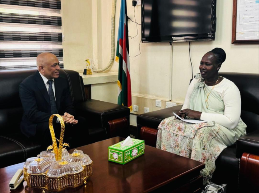 Ambassador Deepak Miglani met with Hon’ble Sarah Nyanath Elijah, Minister of Culture, Museums and National Heritage of the Republic of South Sudan