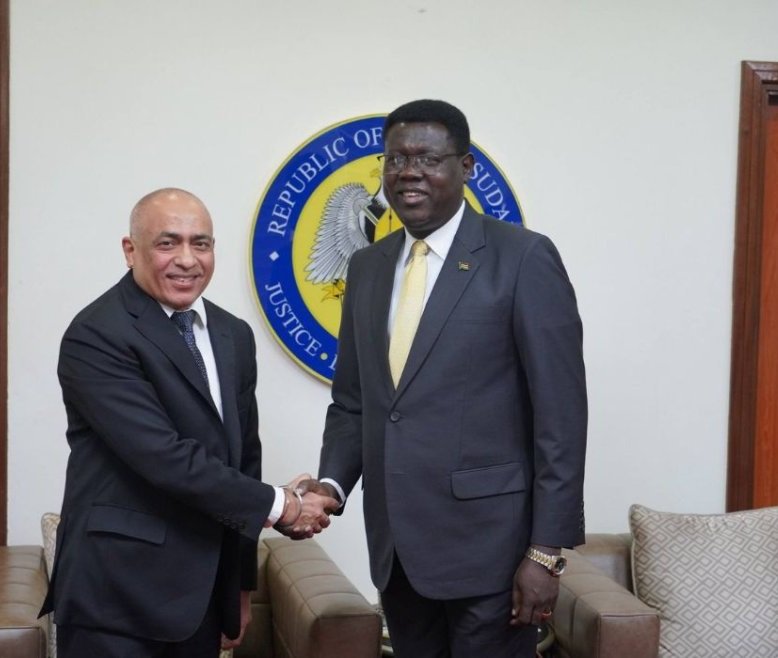 Ambassador Deepak Miglani met with Honourable Ambassador Monday Semaya K. Kumba, Minister of Foreign Affairs and International Cooperation of the Republic of South Sudan