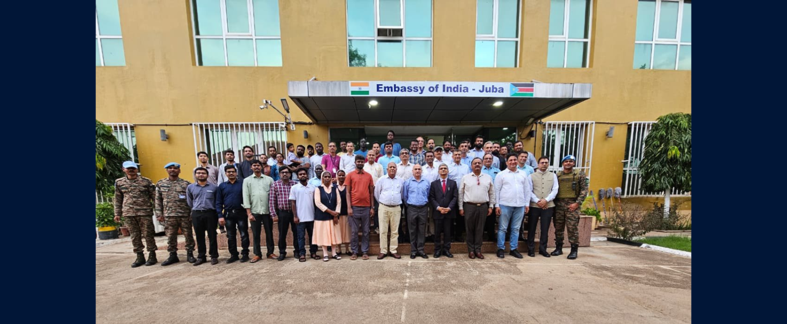 The Embassy of India in Juba was honored to host a wonderful event on October 31st to commemorate #RashtriyaEktaDiwas, marking the 150th birth anniversary of Sardar Vallabhbhai Patel, the Iron Man of India!