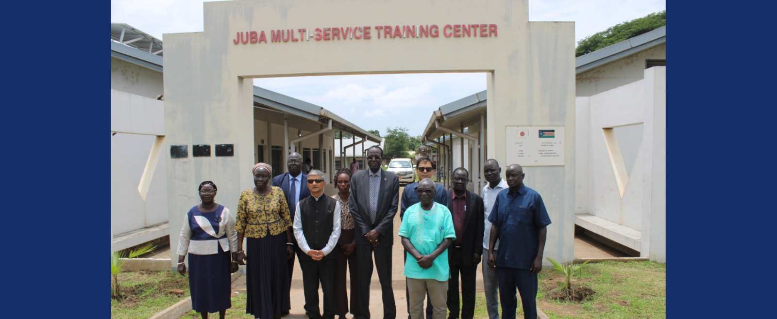 The Ambassador of India, along with the Honourable Minister of Labour of South Sudan, James Hoth Mai, recently visited the Juba Multi Service Training Centre (MTC)