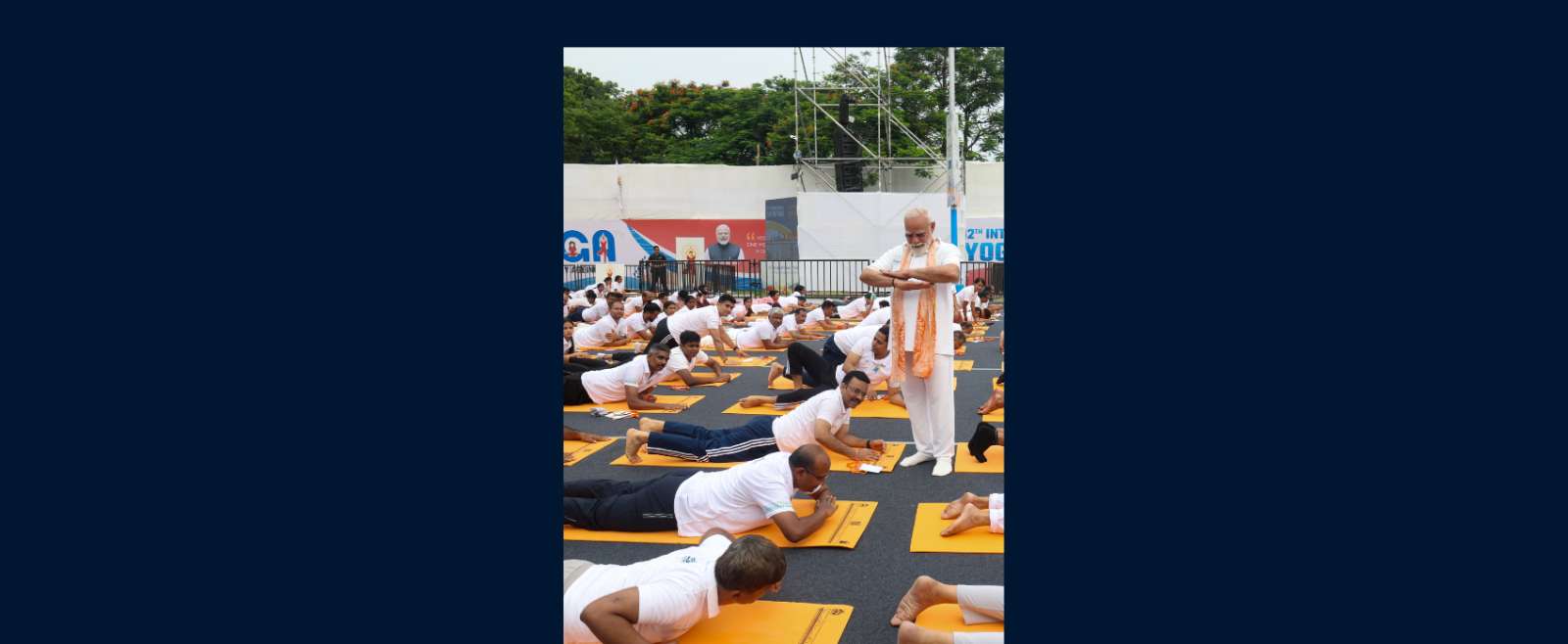Hon`ble Prime Minister Shri Narendra Modi participated in the 12th International Day of Yoga-2026 celebrations in Kolkata, West Bengal