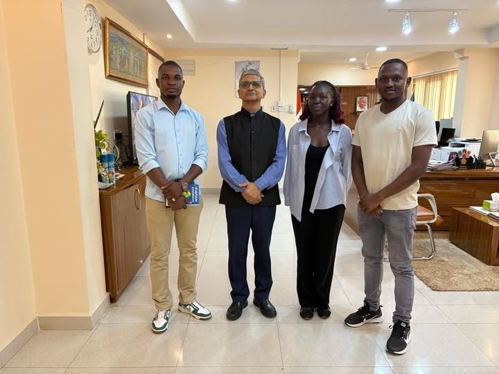 Ambassador hosted a bright group of South Sudanese youth at the Embassy to disseminate information about the educational and capacity-building opportunities available in India., on 18.11.2025.