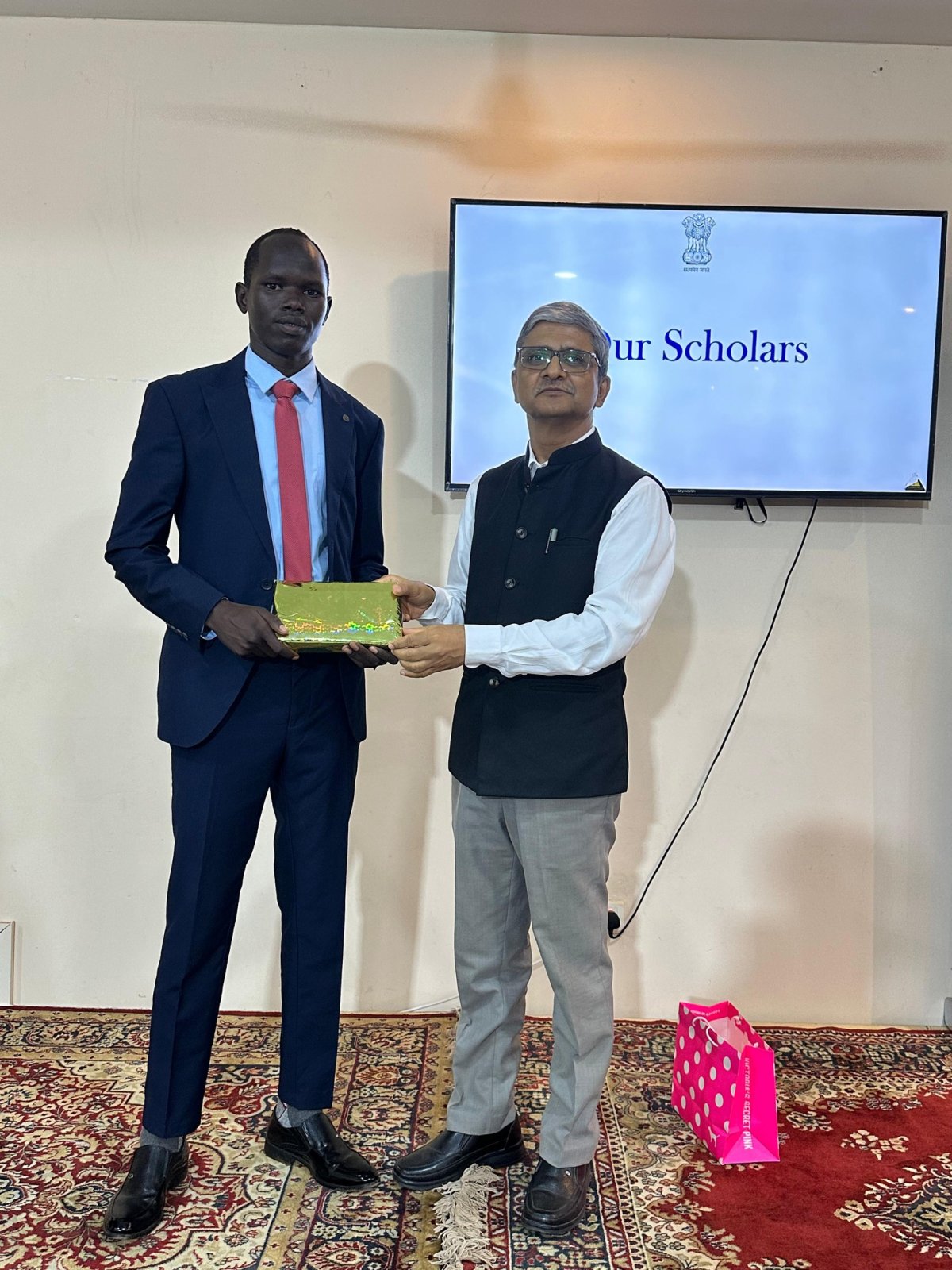 The Embassy of India, Juba, hosted an inspiring interactive session with South Sudanese youth and students, celebrating the power of education and the strong bilateral ties between our two nations on 20.12.2025.