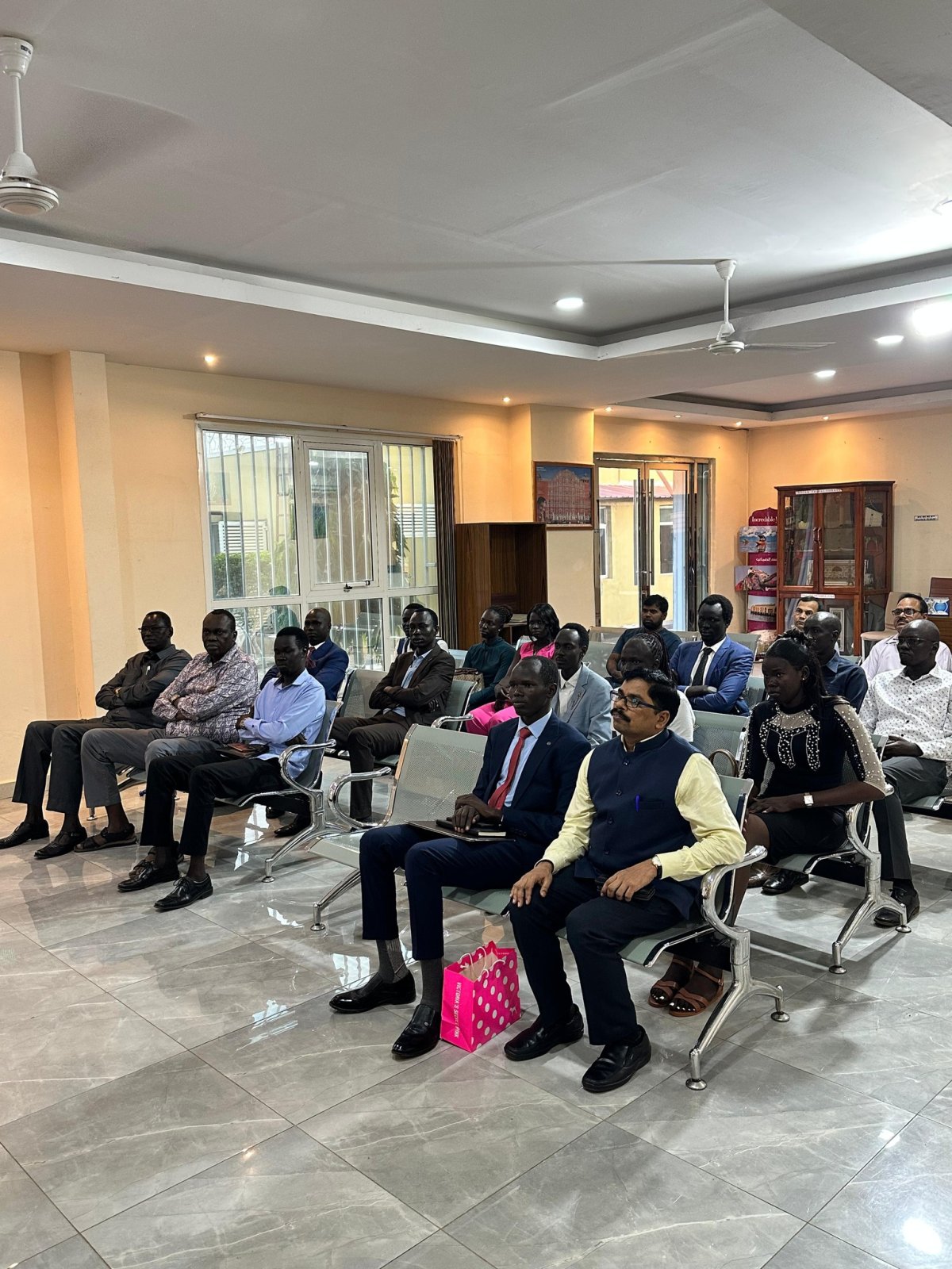 The Embassy of India, Juba, hosted an inspiring interactive session with South Sudanese youth and students, celebrating the power of education and the strong bilateral ties between our two nations on 20.12.2025.
