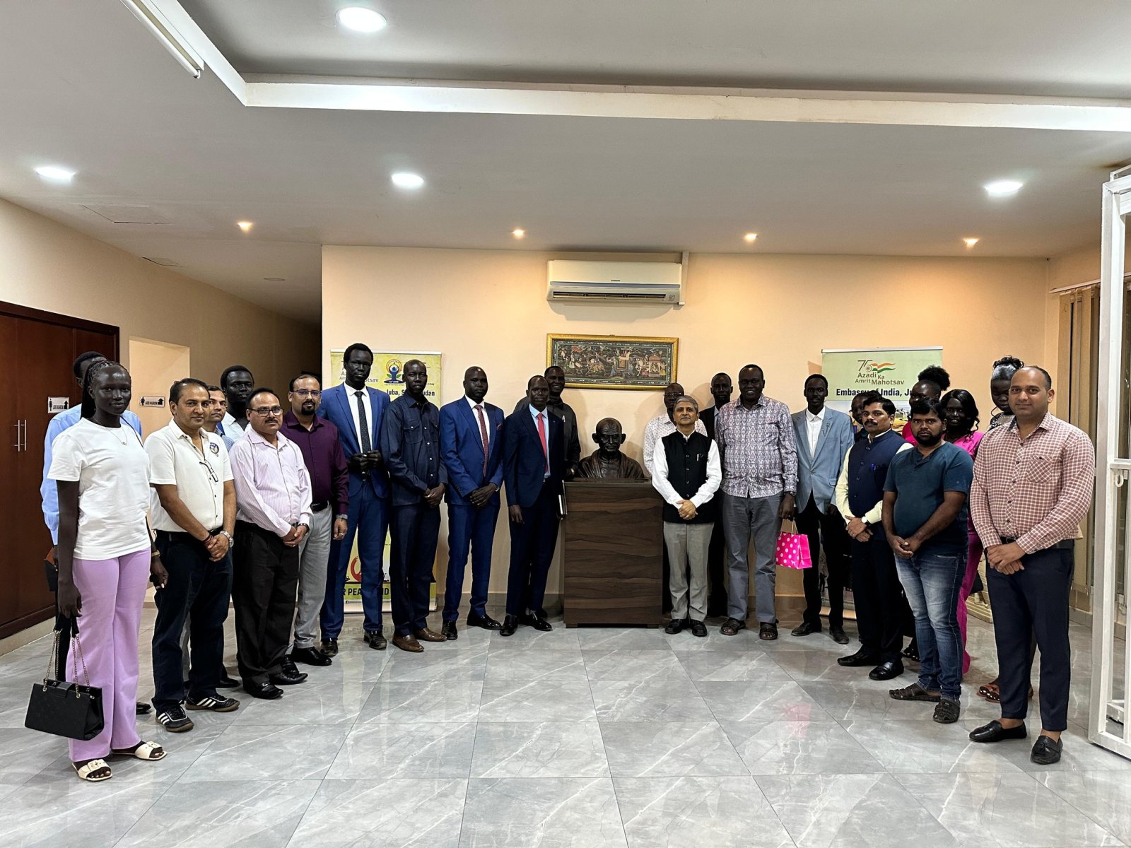 The Embassy of India, Juba, hosted an inspiring interactive session with South Sudanese youth and students, celebrating the power of education and the strong bilateral ties between our two nations on 20.12.2025.